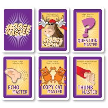Moose Master - Laugh Until You Cry Fun - Your Cheeks Will Hurt from Smiling and Laughing so Hard - for Fun People Looking for A Hilarious Night in a Box