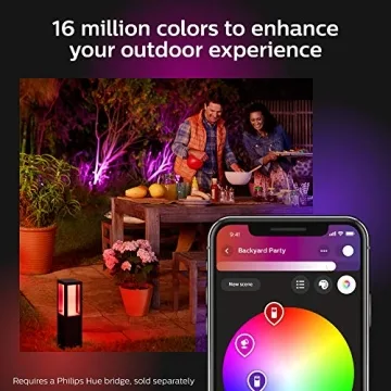Philips Hue Econic Outdoor Smart Wall Light - Color Ambiance