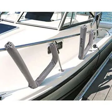 Magma Products, R10-626 Storage Rack Kayak/SUP Boat Mounted, Polished Stainless Steel