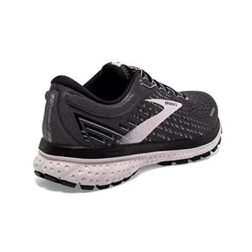 Brooks Women's Ghost 13 Running Shoe - Black/Pearl/Hushed Violet - 8.5 Medium