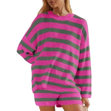 Panadila Women's Trendy Oversized Lounge Sweater Set