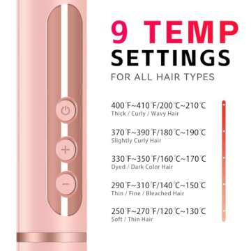 Generic VKIK Hair straightening Brush, Pink