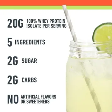 Isopure Mango Lime Whey Isolate Protein Powder