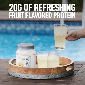 Isopure Mango Lime Whey Isolate Protein Powder