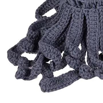 NYKKOLA Octopus Hat - Stylish Knit Ski Mask for All Seasons