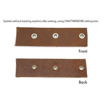 CRAFTMEMORE 1/8 Inch ID Antique Brass Grommets 200pcs