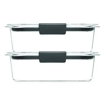 Rubbermaid Brilliance Food Storage Containers for Easy Meal Prep