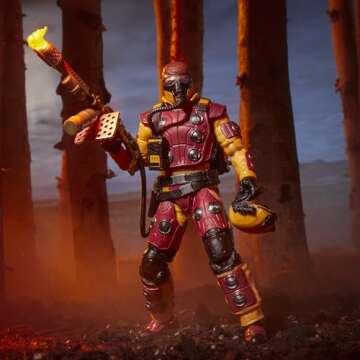 G.I. Joe Blowtorch 6 Inch Action Figure with Accessories