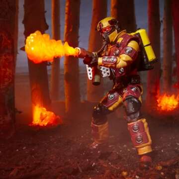 G.I. Joe Blowtorch 6 Inch Action Figure with Accessories