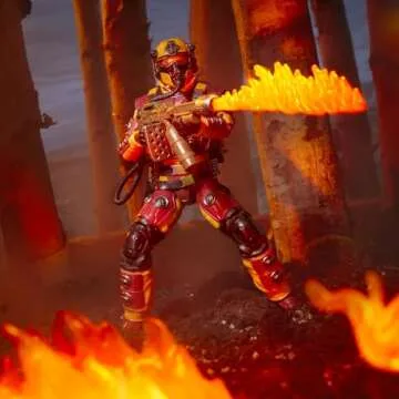 G.I. Joe Blowtorch 6 Inch Action Figure with Accessories