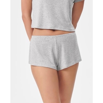 Florence by Mills Women's Cozy Crush Tap Short Heather Grey