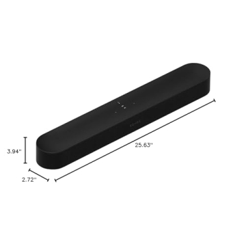 Sonos Beam Gen 2 Soundbar with Dolby Atmos - Ultimate Sound Experience