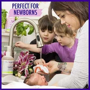 California Baby Super Sensitive Baby Shampoo and Body Wash | 100% Plant-Based | Gentle Fragrance Free Shampoo | Hypoallergenic | 251 mL / 8.5 oz