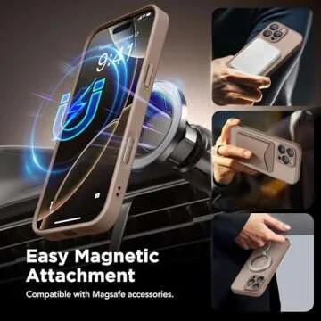 Magnetic iPhone 16 Pro Case with Camera Control Button