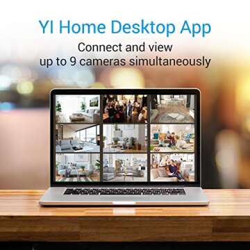 YI Outdoor Security Camera, 1080p Cloud Cam IP Waterproof Night Vision Surveillance System with Two-Way Audio, Motion Detection, Activity Alert, Deterrent Alarm - iOS, Android App Available