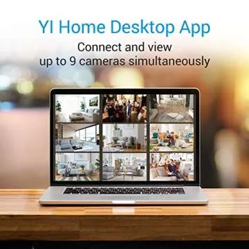 YI Outdoor Security Camera with Night Vision & Alerts