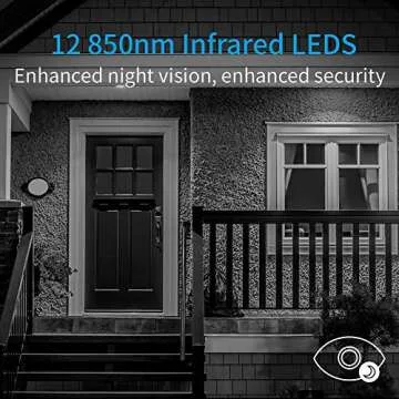 YI Outdoor Security Camera with Night Vision & Alerts