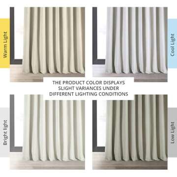 Half Price Velvet Blackout Curtains for Living Room