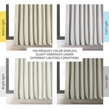 Half Price Velvet Blackout Curtains for Living Room