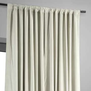 Half Price Velvet Blackout Curtains for Living Room