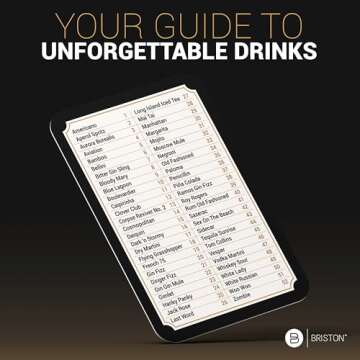 52 Cocktail & Mixed Drink Recipes Flash Cards – Simple & Easy Step Instructions & Tricks – Comprehensive Mixology Concoction Guide & Ingredient List – Master the Entertaining Art - Home Made Bartender
