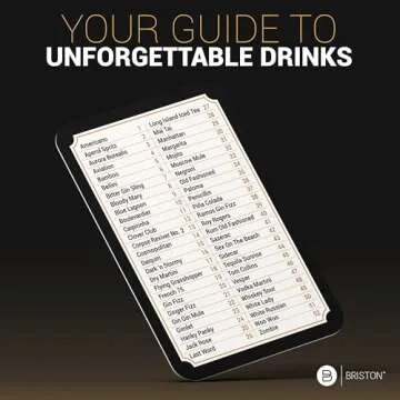 52 Cocktail & Mixed Drink Recipes Flash Cards – Simple & Easy Step Instructions & Tricks – Comprehensive Mixology Concoction Guide & Ingredient List – Master the Entertaining Art - Home Made Bartender
