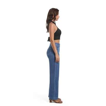 Guaile Women's High Waisted Stretchy Jeans for All Occasions