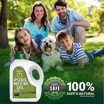 Petra Neem Oil for Plants - 100% Organic Cold Pressed Neem Oil Spray