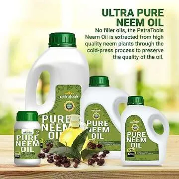 Petra Neem Oil for Plants - 100% Organic Cold Pressed Neem Oil Spray