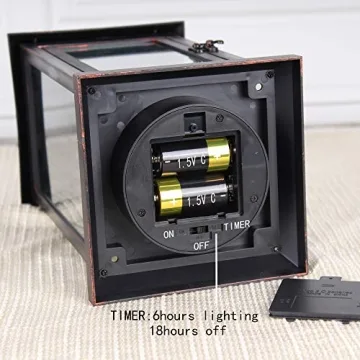 yucanucax Decorative Lantern - Flameless LED Candle Light