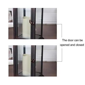 yucanucax Decorative Lantern - Flameless LED Candle Light