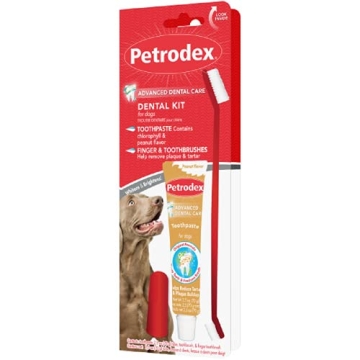 Petrodex Dental Care Kit for Cats - Fresh Breath & Clean Teeth