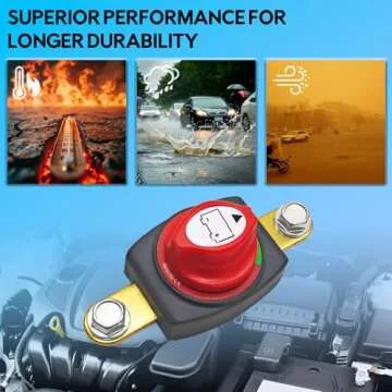 ON/Off Battery Disconnect Switch for 12V 48V Applications