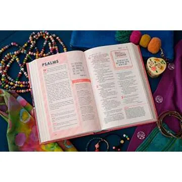 Tyndale NLT Girls Life Application Study Bible, Pink (Hardcover), NLT Bible with Over 800 Notes and Features, Foundations for Your Faith Sections