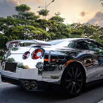 VINYL FROG 12" x 60" Chrome Mirror Car Wrap - Self Adhesive