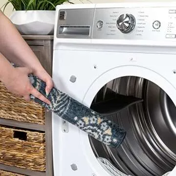 Stylish Maples Rugs Reggie Floral Runner Rug - USA Made