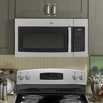 GE 1.6 Cu. Ft. Over-the-Range Microwave - Stainless Steel