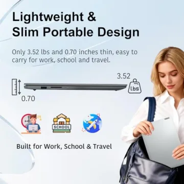 Lenovo Ideapad 15.6" Laptop with Microsoft 365 and 1.6TB Storage