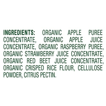 Sprout Organic Toddler Snacks, Crispy Chews, Red Berry & Beet