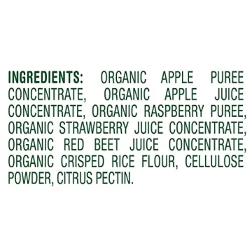 Sprout Organic Toddler Snacks, Crispy Chews, Red Berry & Beet