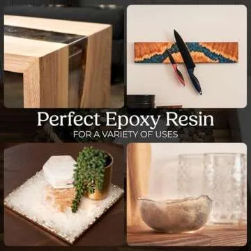 Promise Epoxy Fast Cure Resin - Quick Setting, Clear Finish