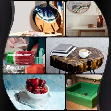 Promise Epoxy Fast Cure Resin - Quick Setting, Clear Finish