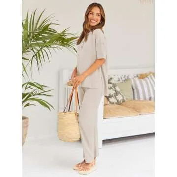Chic LILLUSORY 2 Piece Lounge Set for Women