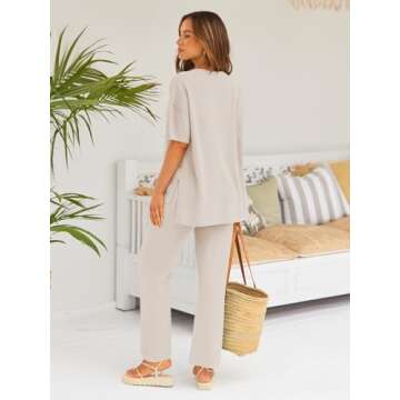 Chic LILLUSORY 2 Piece Lounge Set for Women