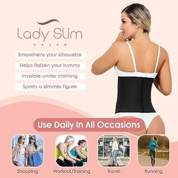 Lady Slim Waist Trainer Perfect for Hourglass Shape