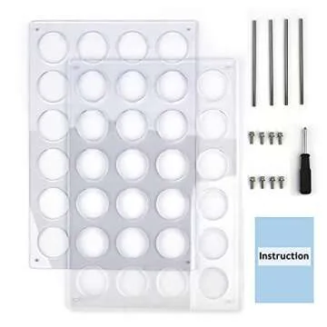 DROLE Vinyl Roll Storage Rack for Craft Room Organization