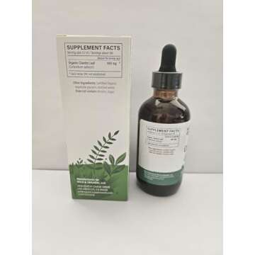 Wild & Organic Cilantro Tincture for Detox Support