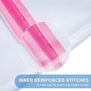 BAGAIL 5-Piece Mesh Laundry Bag Set for Delicates