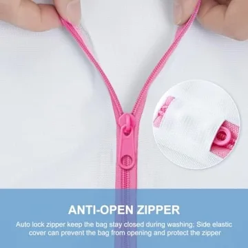 BAGAIL 5-Piece Mesh Laundry Bag Set for Delicates