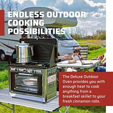 Camp Chef Outdoor Oven - Outdoor Oven for Camping Gear & Outdoor Cooking - Internal Dimensions 11" L...